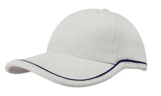 Headwear Bhc W/piping Crown & Peak X12 - 4047 Metro Workwear.